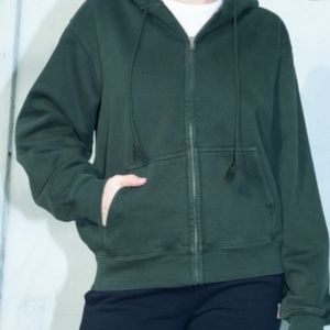 Green Brandy Melville Carla Hoodie